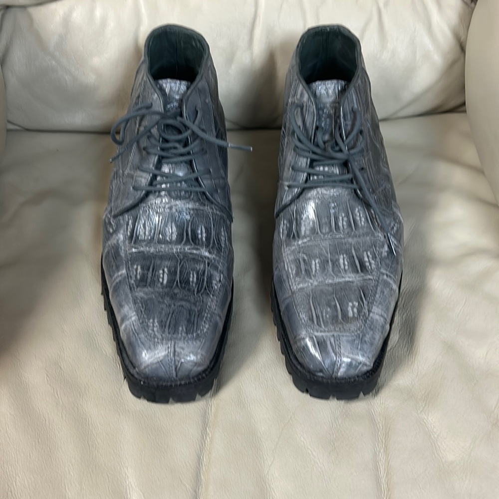 Men’s genuine crocodile chukka boot